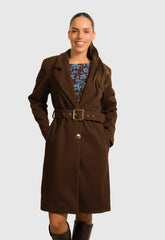 ΠΑΛΤΟ ΜΙΝΤΙ ΔΙΑΓΩΝΑΛ ΜΕ ΖΩΝΗ-ΚΑΦΕ