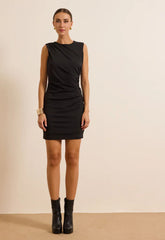 ΦΟΡΕΜΑ ΜΙΝΙ ΜΕ ΣΟΥΡΕΣ-ΜΑΥΡΟ