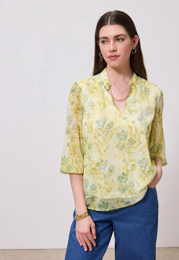 ΜΠΛΟΥΖΑ ΕΜΠΡΙΜΕ ΜΕ ΑΞΕΣΟΥΑΡ-LEMON