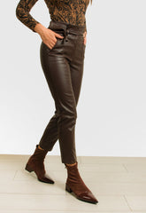 ΠΑΝΤΕΛΟΝΙ ΔΕΡΜΑΤΙΝΗ ΜΕ ΖΩΝΗ-ΚΑΦΕ