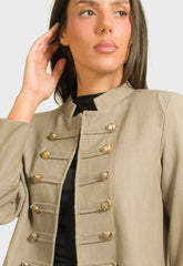 ΣΑΚΑΚΙ CROPPED ΣΕ ΣΤΥΛ MILITARY-FANCO
