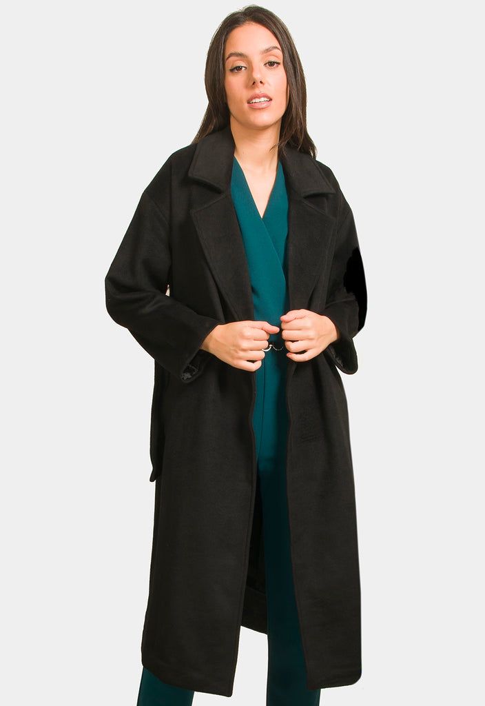 ΠΑΛΤΟ ΜΕ ΜΑΛΙ MIDI BISTON ΜΕ ΖΩΝΗ